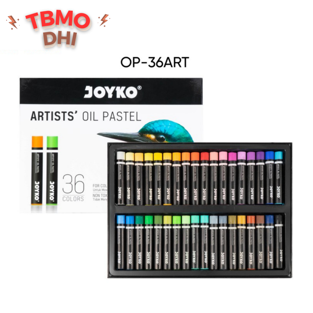 

Joyko Artist Oil Pastel OP-36ART / Crayon 36 Warna / Artists Oil Pastel Joyko OP-36ART 36 Warna