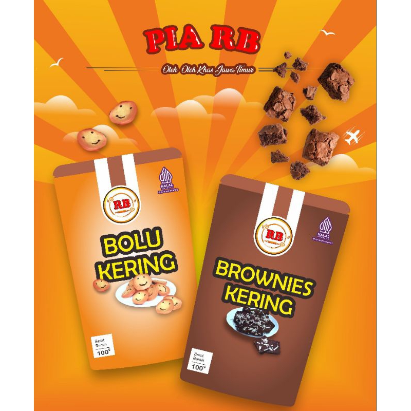 

Brownis Kering asli produk RB | Kue Kering