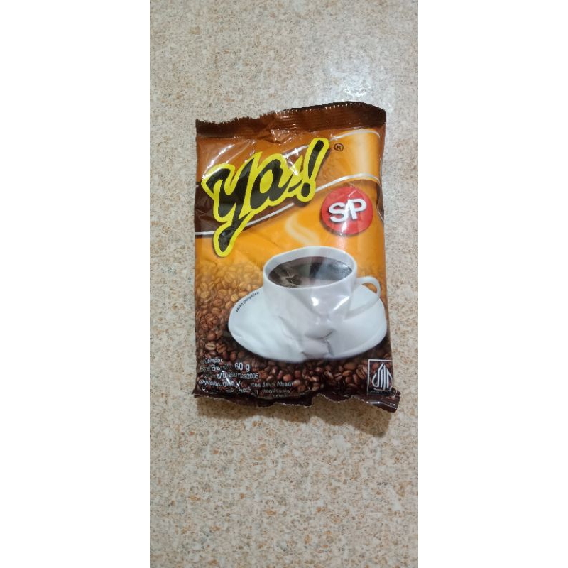 

Kopi Ya SP kemasan sachet 60gr