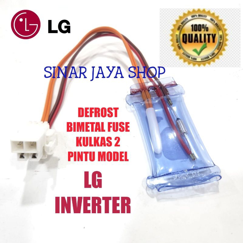 Sensor Defrost Bimetal Kulkas LG 2 Pintu Inverter