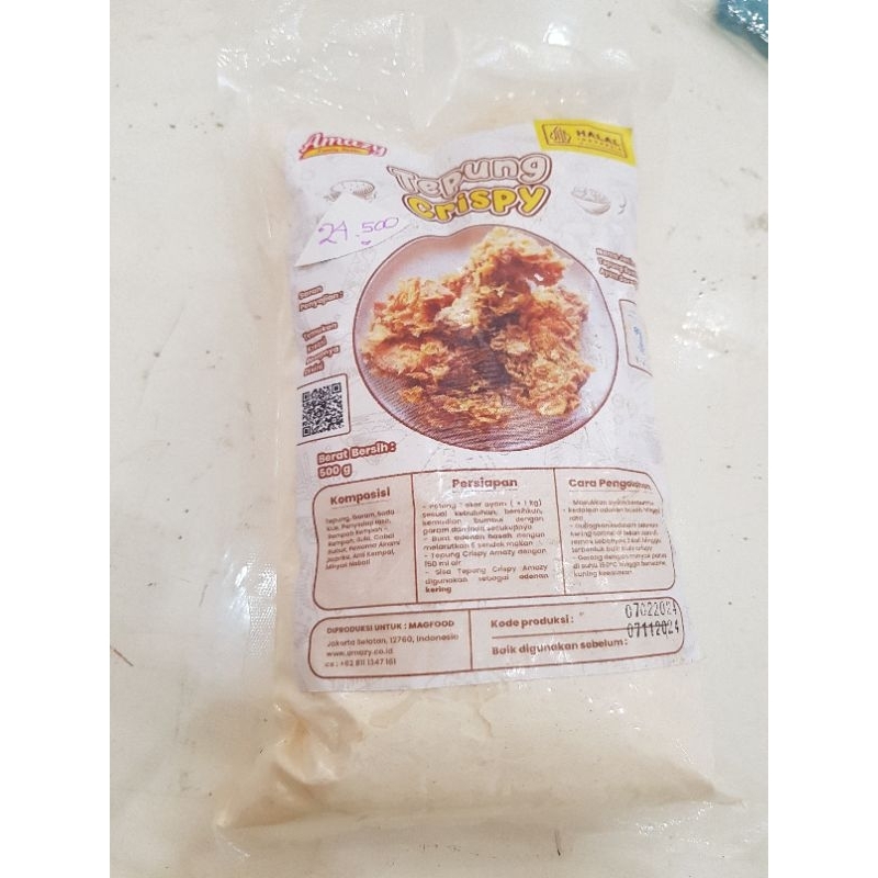 

tepung goreng Crispy brand Amazy