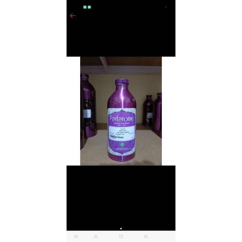 PARFUM BIBIT PARFAROME BLACK OPIUM 1liter