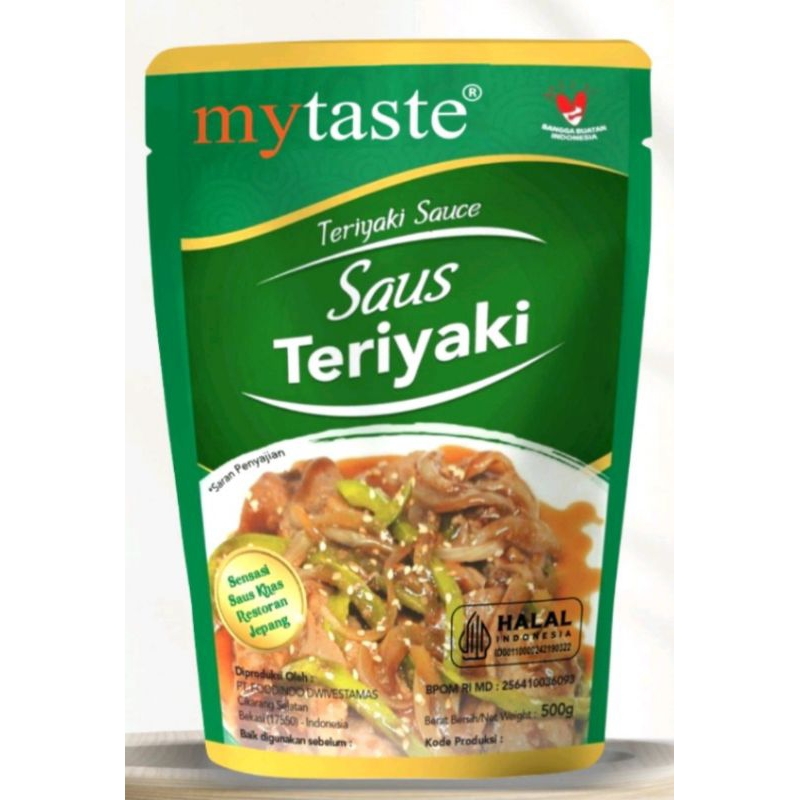 

My Taste Teriyaki Sauce 500gr