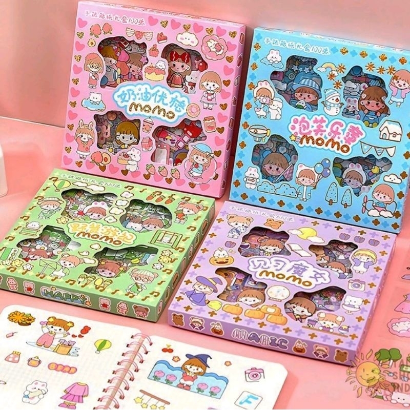 

Sticker Momo Sticker Anak Lucu Mix 20 Lembar Stiker Karakter Tempelan Sticker Anak Mix 20 Lembar Campur Warna dan Motif