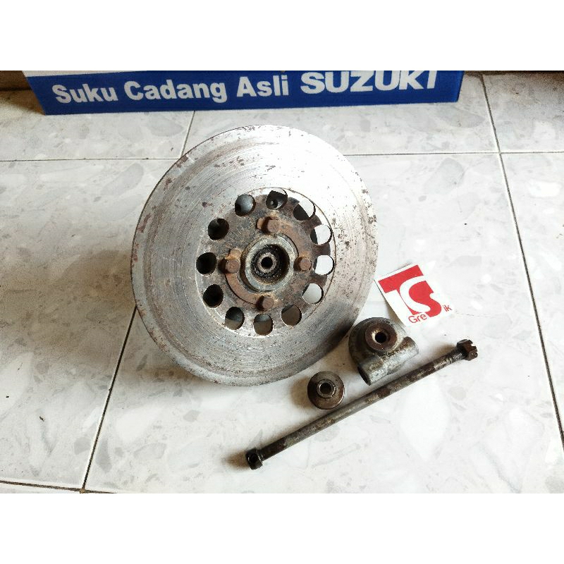 Piringan Tromol Depan Suzuki GP GT Gt100 Gt125 Gt185 Gp100 Gp125 ORIGINAL