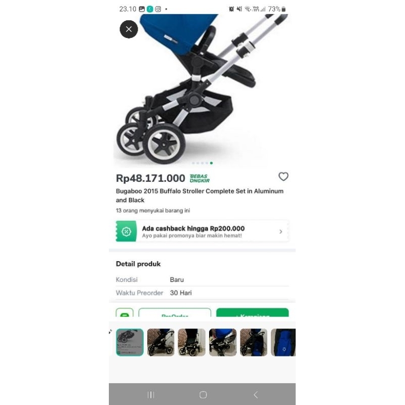 Bugaboo cameleon 3 plus complete alublack/blue.bufallo comfort wheel /fox 5/ stroller bayi