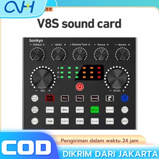 NEW STOCK Ready Stock CODSoundcard Sound V 3  V8S Mixer Audio Broadcast Recording  Soundcard f998 So