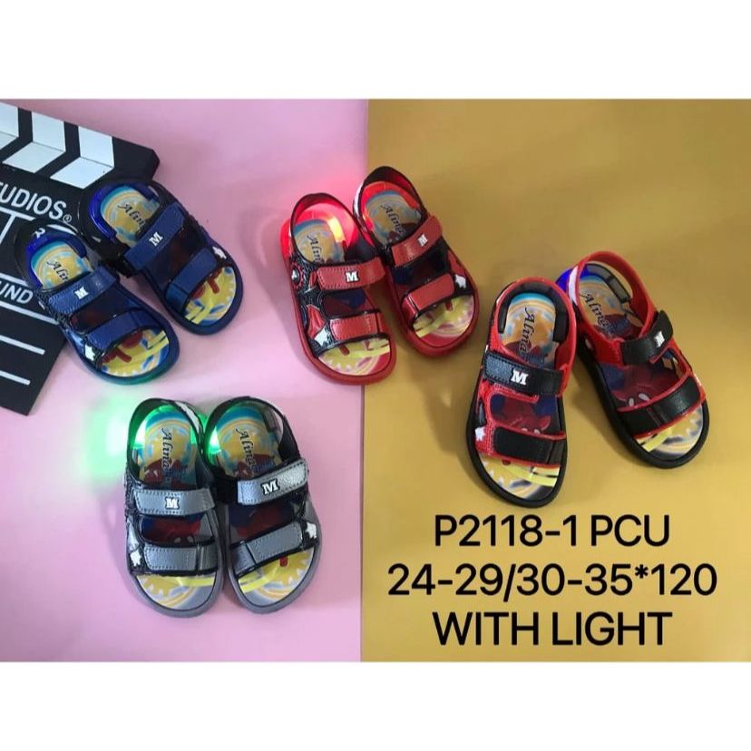 Sandal Gunung anak, sandal anak, sandal sekolah anak laki-laki kode P2118-1