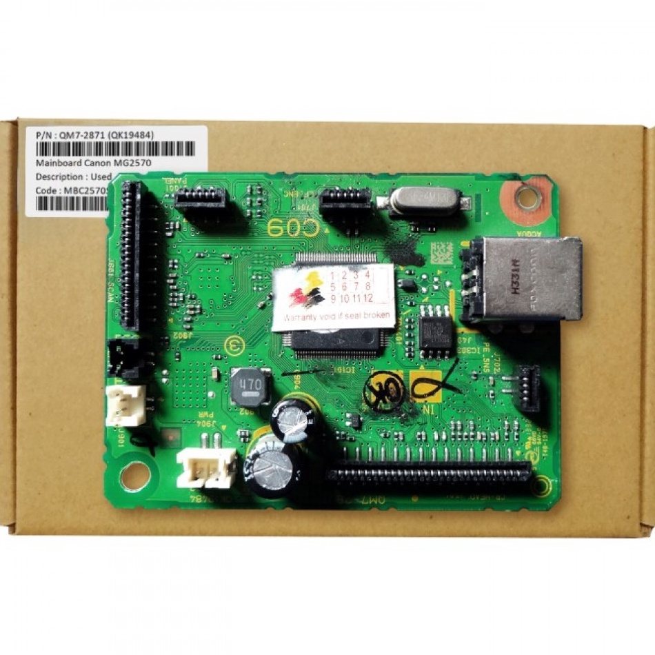 STOK TERBARU Used Mainboard Printer Canon MG257 MG257S MG257S G1 G2 G3 G11 G21 G31 Logic Board MG257