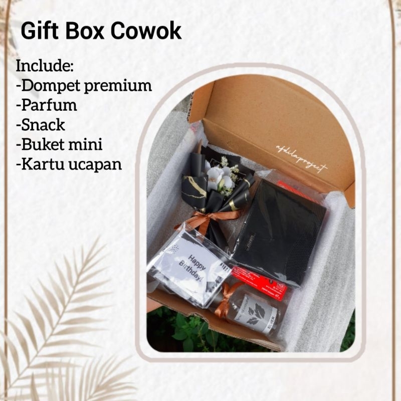 

Gift Box Cowok|Gift Birthday|Kado ulang tahun cowok