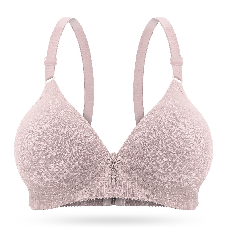 ART G38G Youve YouHave BH Bra Wanita BH Tanpa Kawat Motif Bunga Bra 198