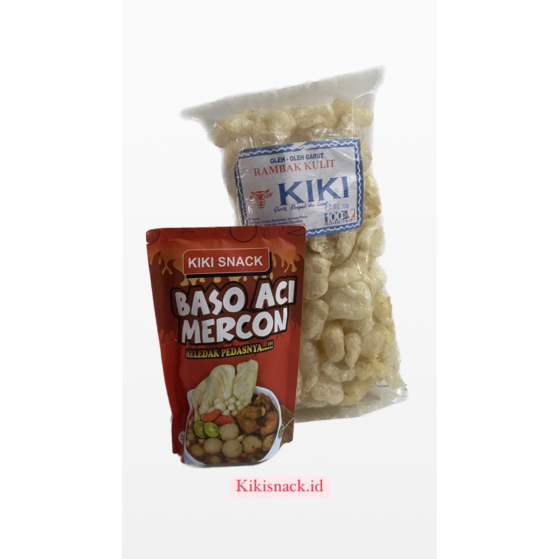 

Paket rambak baso aci mercon