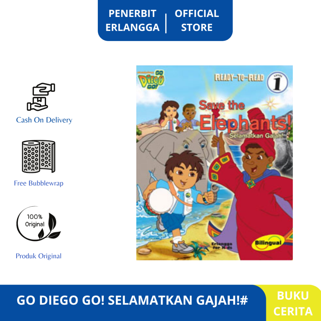 [Erlangga Official] Go Diego Go Selamatkan Gajah
