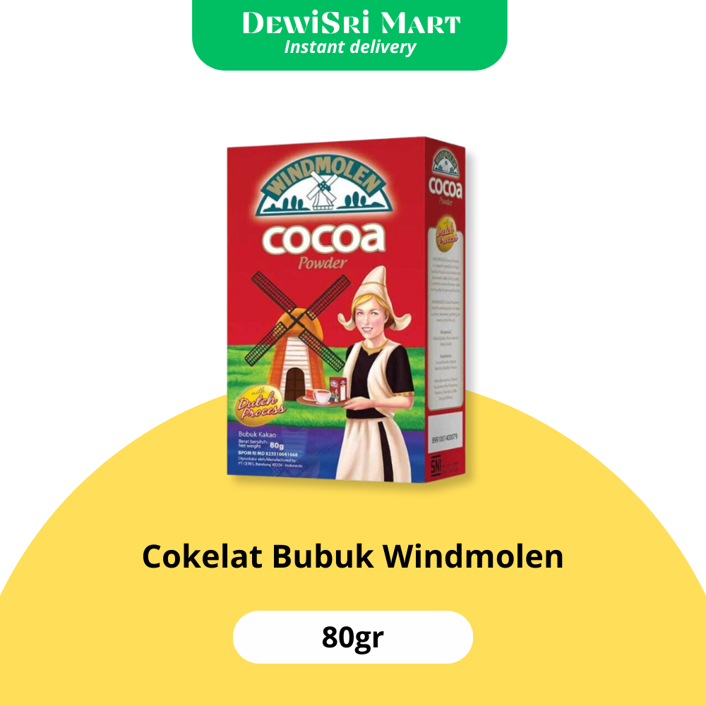 

Coklat bubuk Windmolen 80gr - Dewi Sri Mart