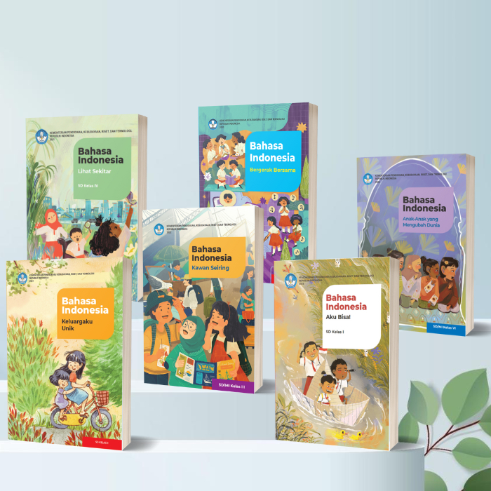 

Buku Bahasa Indonesia Kurikulum Merdeka Kelas 1-6 SD/MI