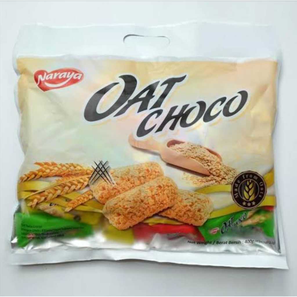 

Ay00! Naraya Oat ChocoRio Choco All Varian Cookies Crumbs Salted Caramel 400 Gram 320g