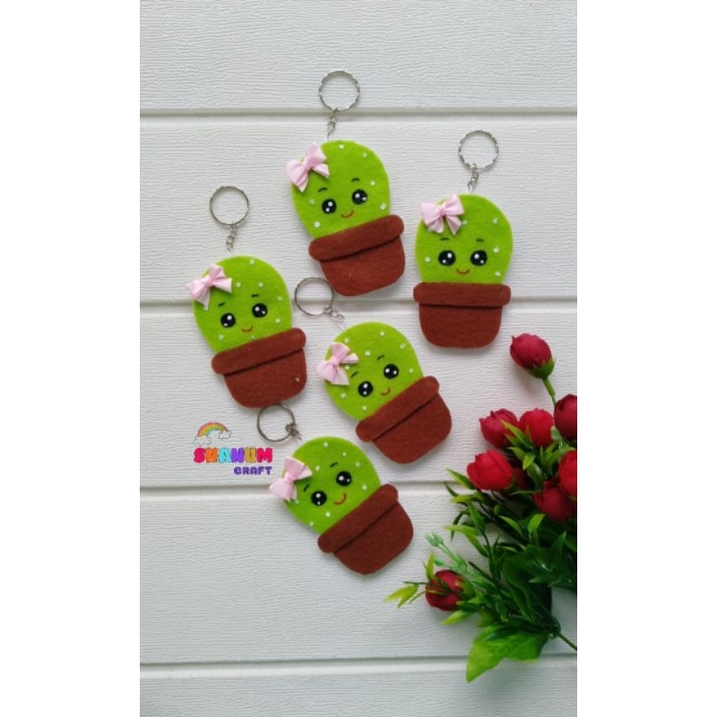 

amplop lebaran karakter kaktus lucu unik