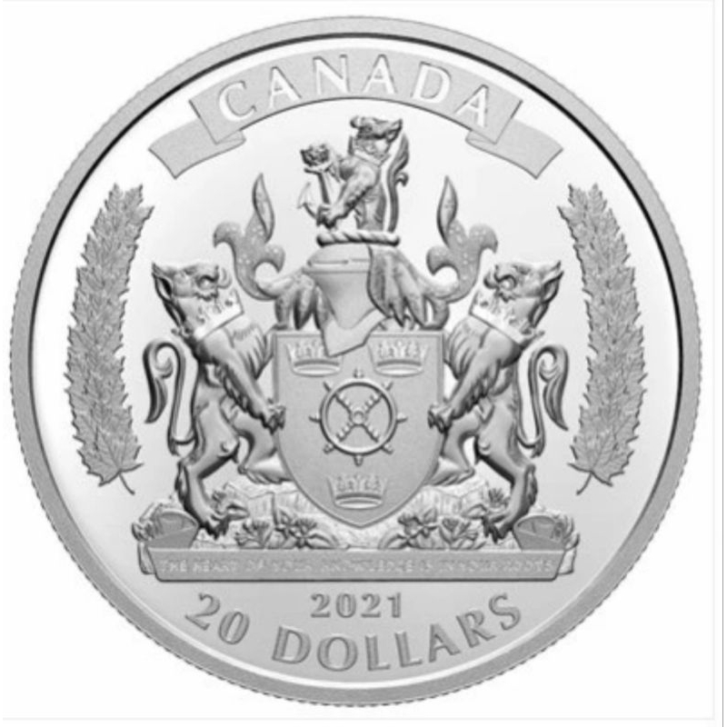 Perak Silver Coin Canada Black History 2021 1 oz