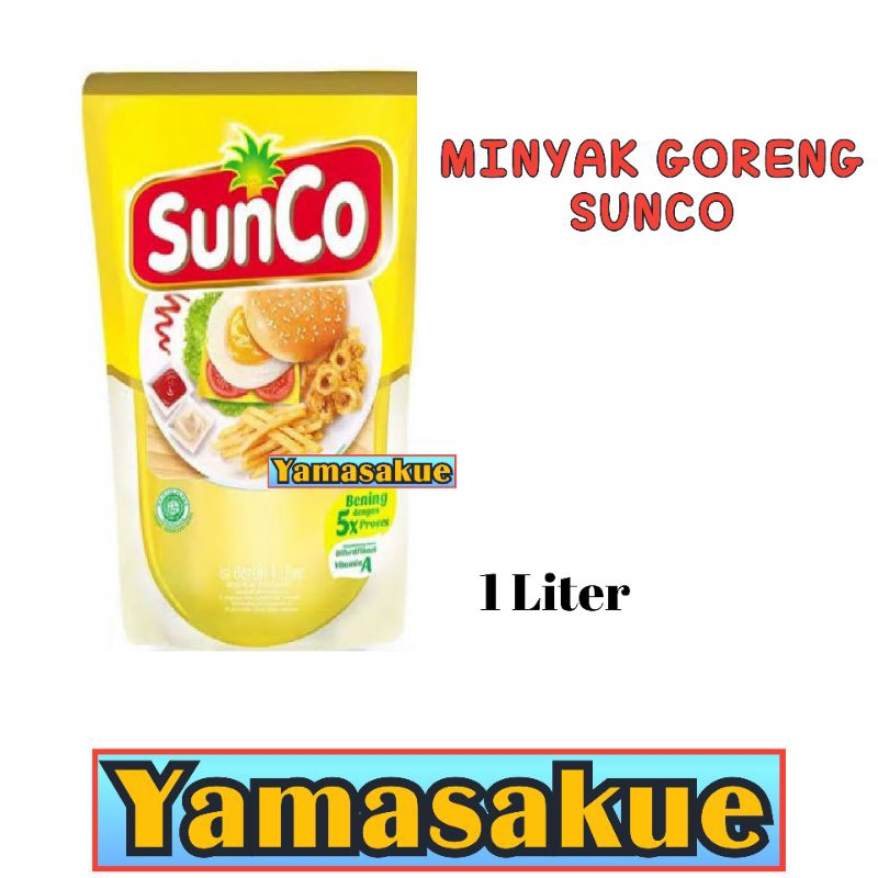 

SUNCO Minyak Goreng Kemasan Pouch 1 Liter