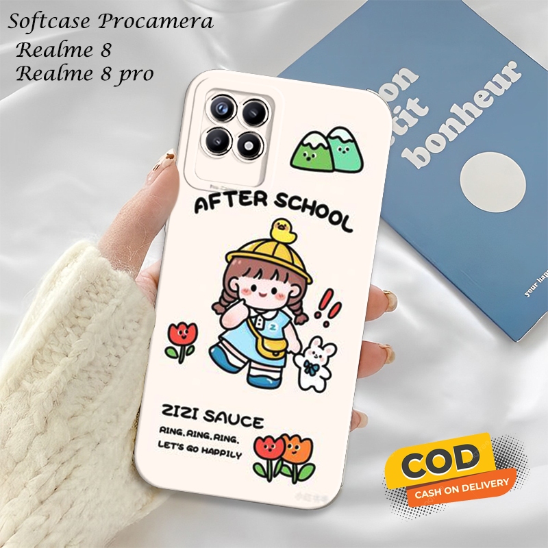 Casing Hp Realme 8 5G / 8 Pro Terbaru - Bahan ProCamera - Silicon Lentur - Case Realme 8 5G / 8 Pro 
