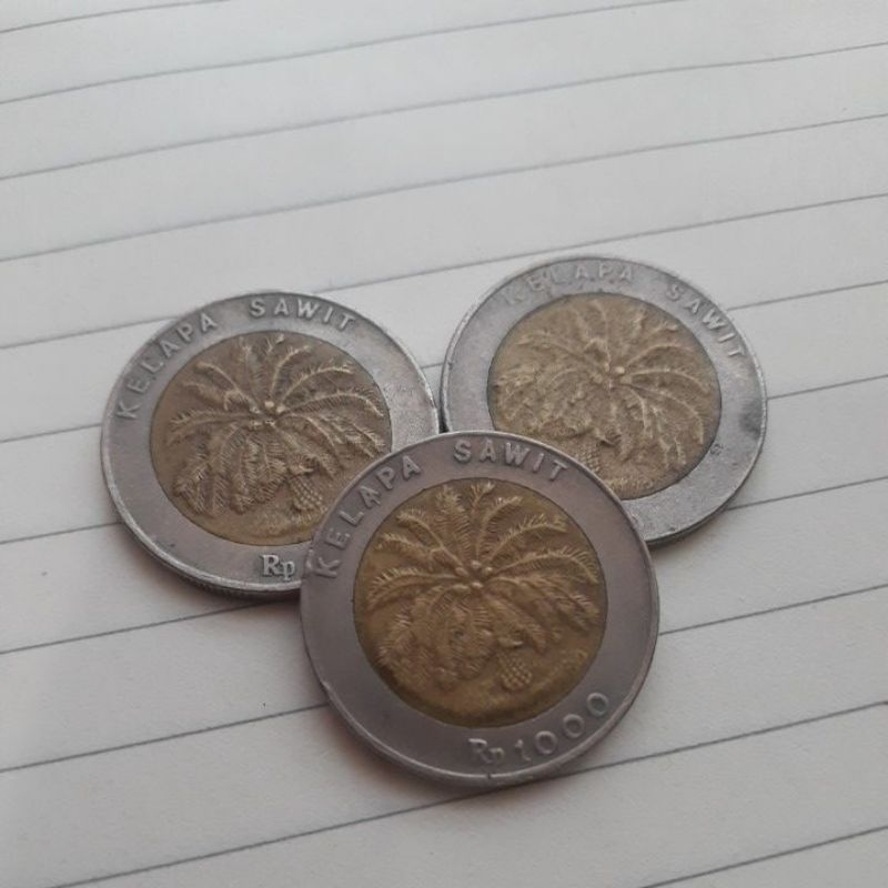 Uang koin kuno  kelapa sawit