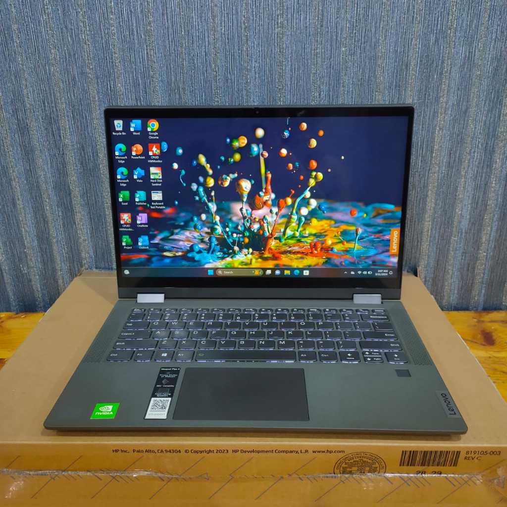 Laptop Lenovo Ideapad Flex 5, Touchscreen, Core i5-1035G1, NVIDIA GEFORCE, Ram 8 Gb, SSD 512Gb