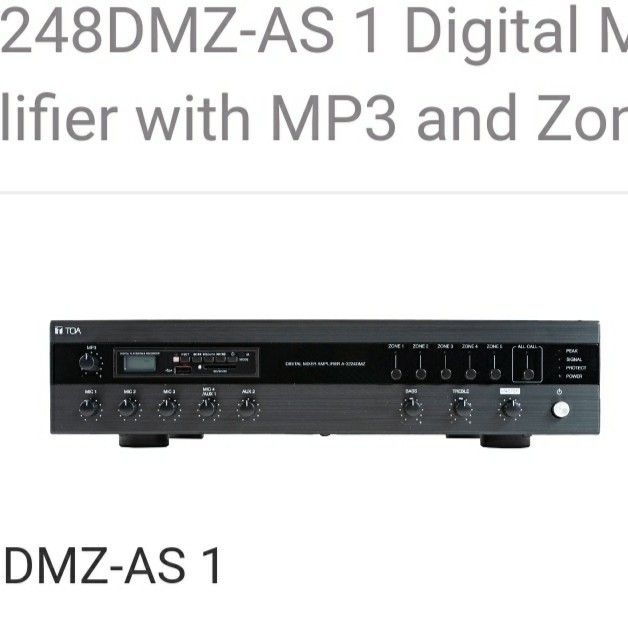 AMPLIFIER TOA ZA 3248DMZ AS1 / ZA-3248DMZ-AS1 ORIGINAL TOA