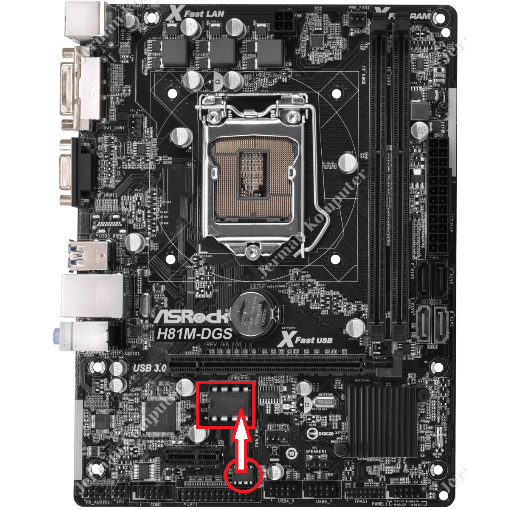 IC BIOS Asrock H81M-DGS R2.0