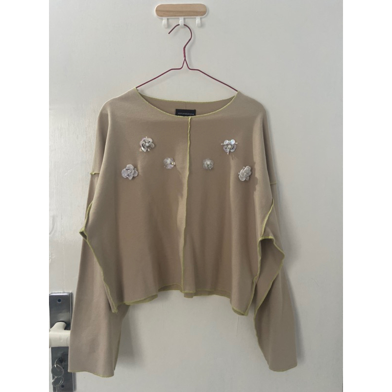 preloved sweater oversize not this is april