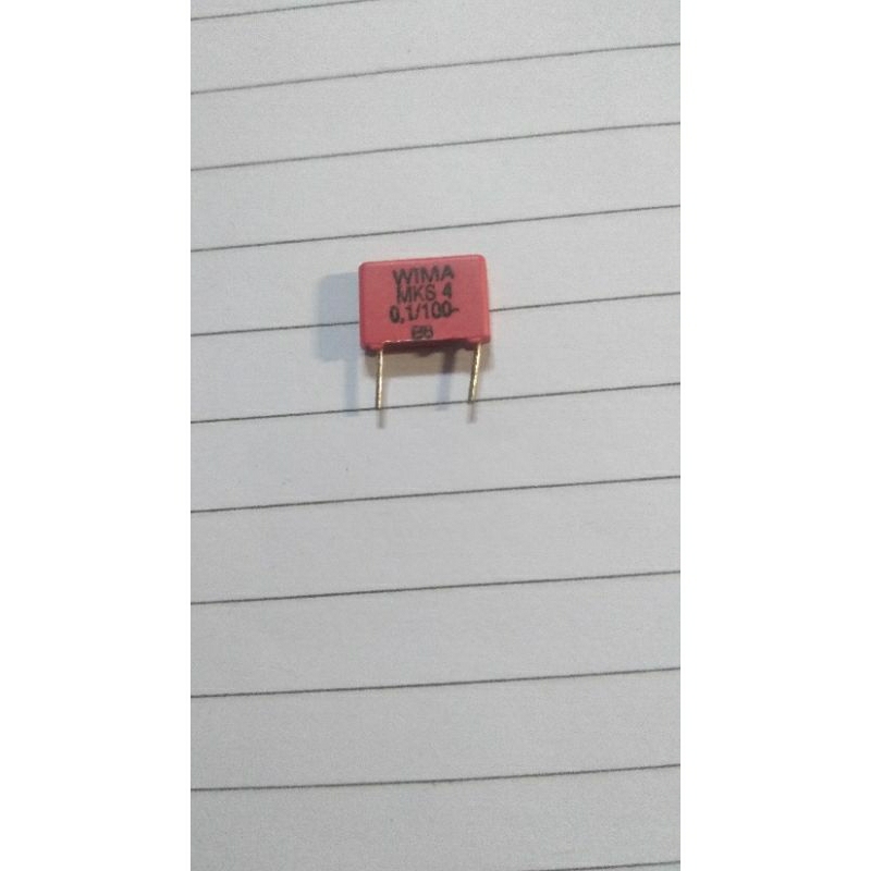 Capasitor Wima 0,1 100V MKS4
