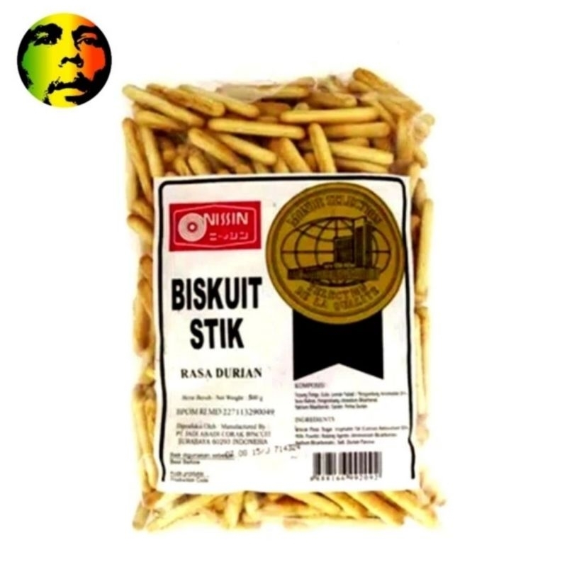 

Nissin biskuit stick rasa durian 300gr