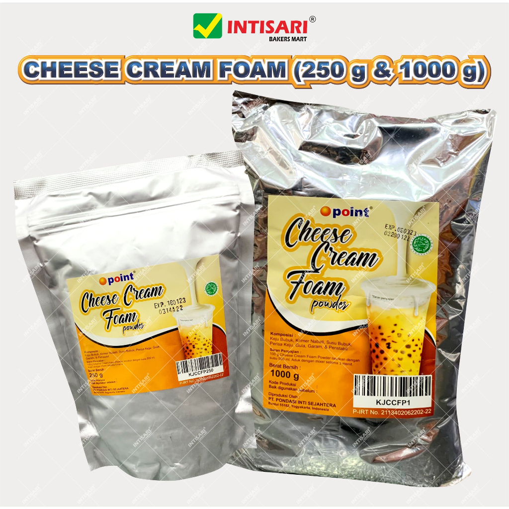 

CHEESE CREAM FOAM POWDER