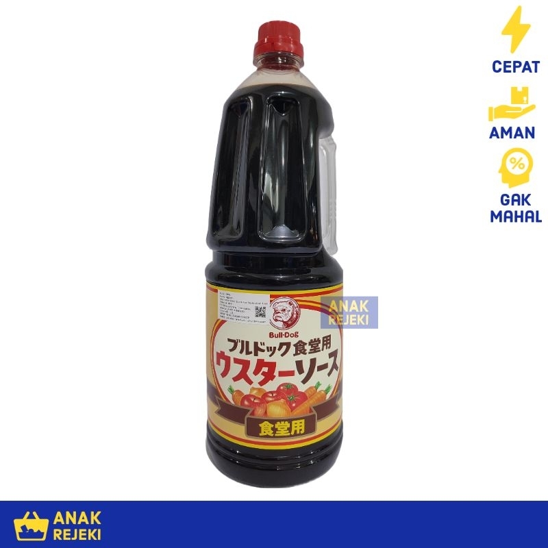 

Bulldog Worcester Sauce 1.8L - Kecap Inggris Worcestershire Jepang