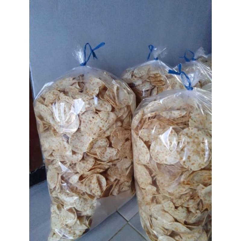 

Keripik Sagu Tempe kemasan 1kg (khas malang)