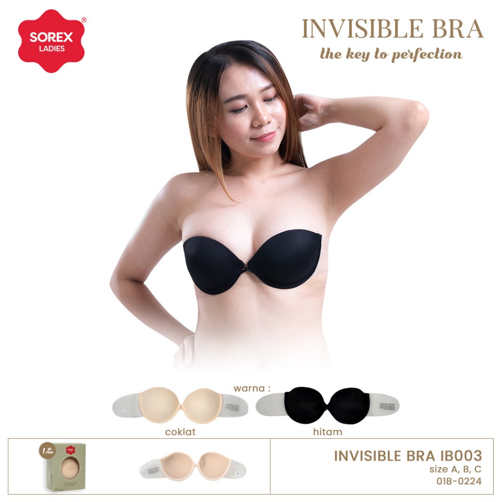 SOREX BRA Tempel Invisible Bahan Premium