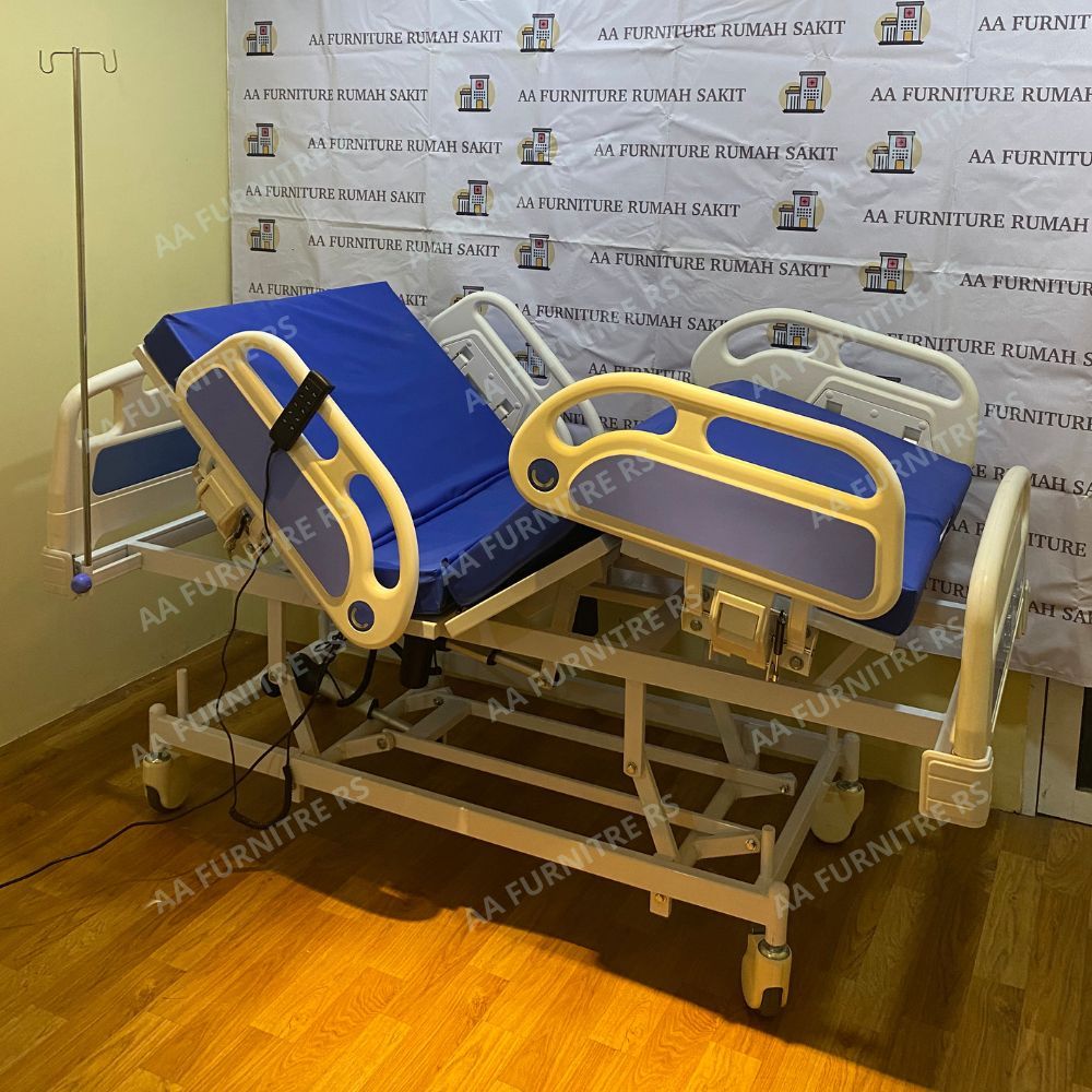 Bed Pasien ICU 3 Crank Elektrik Bed Pasien Elektrik Kupu Kupu Bed Pasien 3 Crank Elektrik Kupu Kupu 