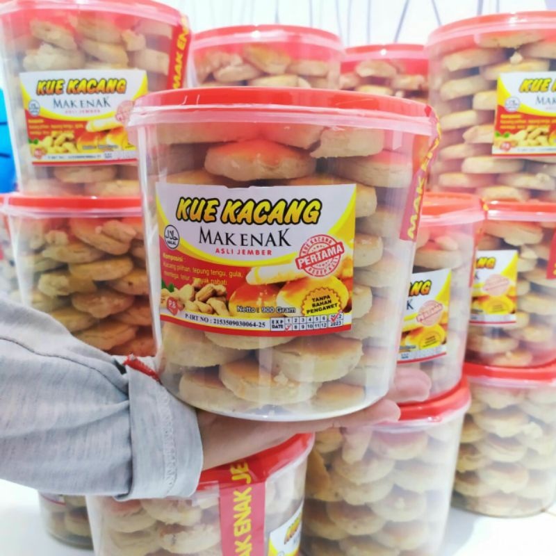 

Kue Kacang Ori Kemasan Toples Berat 900 Gram