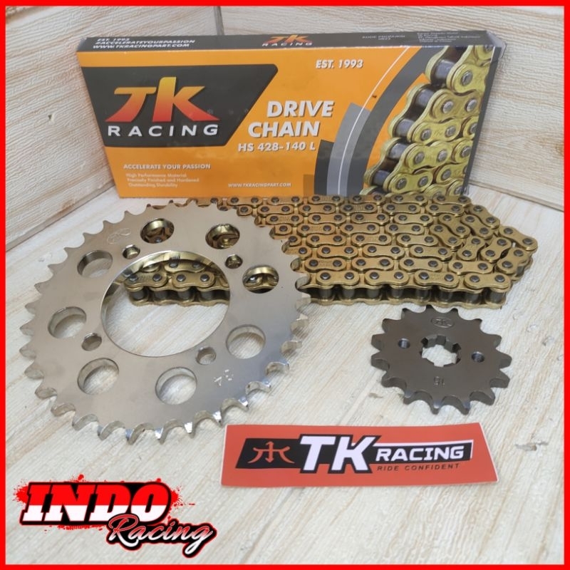 Gir Gear Set 428 TK Racing Full Set RX King F1ZR Jupiter MX Jupiter Z Vega RXZ