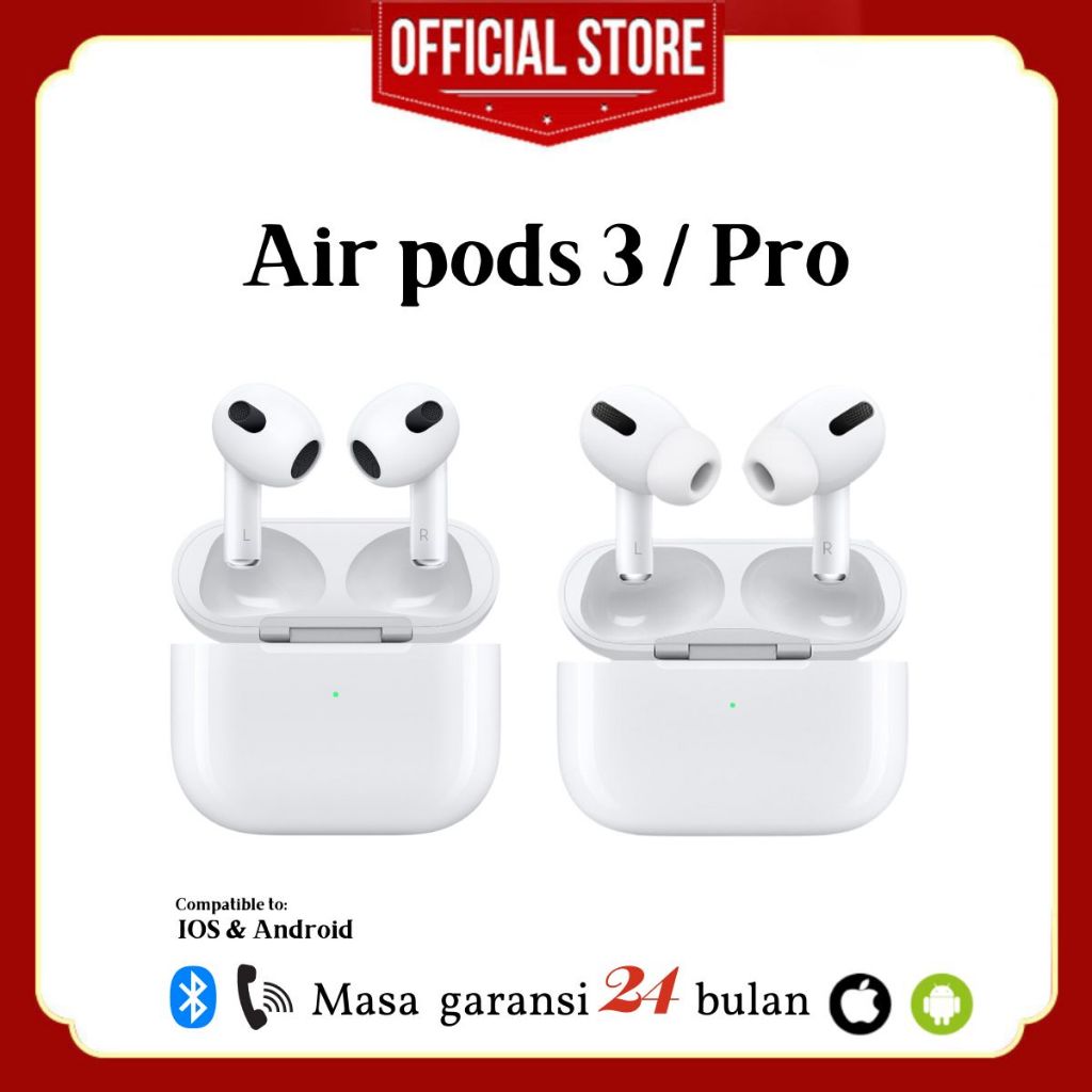 【 ✅100% Original】 Apple AirPods Pro With Wireless Charging Case Second Original 100%