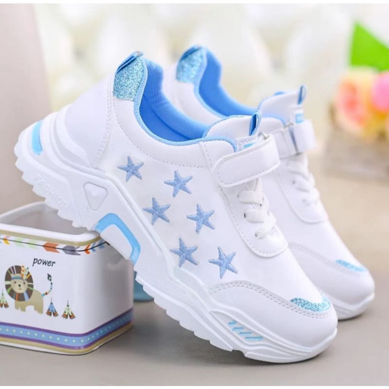 Sepatu Nike wanita terbaru. Sepatu Nike cewek. sepatu senam olahraga zumba erobic wanita - Putih lis