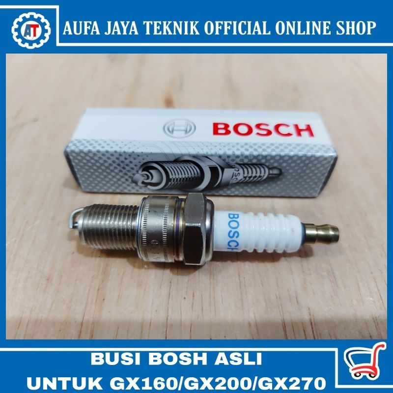 Busi mesin perontok padi/busi bosh asli /busi gx160 gx200 gx270