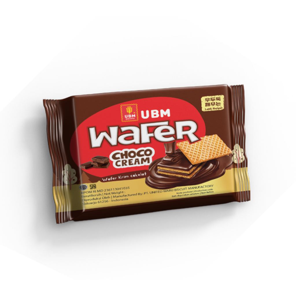 

Snack UBM Wafer Choco Cream Coklat 120gr