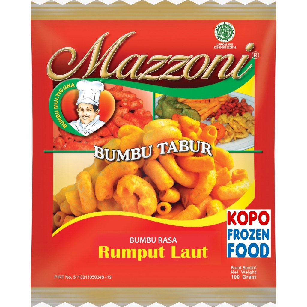 

Mazzoni Bumbu Tabur Rumput Laut 100g