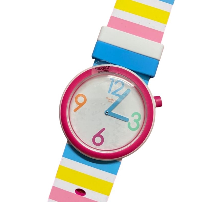 Ready StockJam Tangan Analog Swatch Pop Ramini