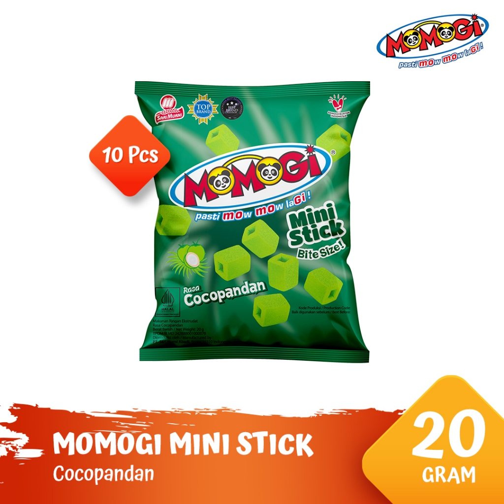 

Momogi Mini Stick Cocopandan - 20gr / 70gr