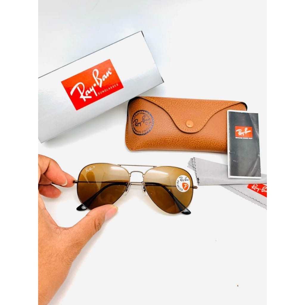 NEW KACAMATA PRIA RB 3026 KACA polarized+UV proctetion FULLSET