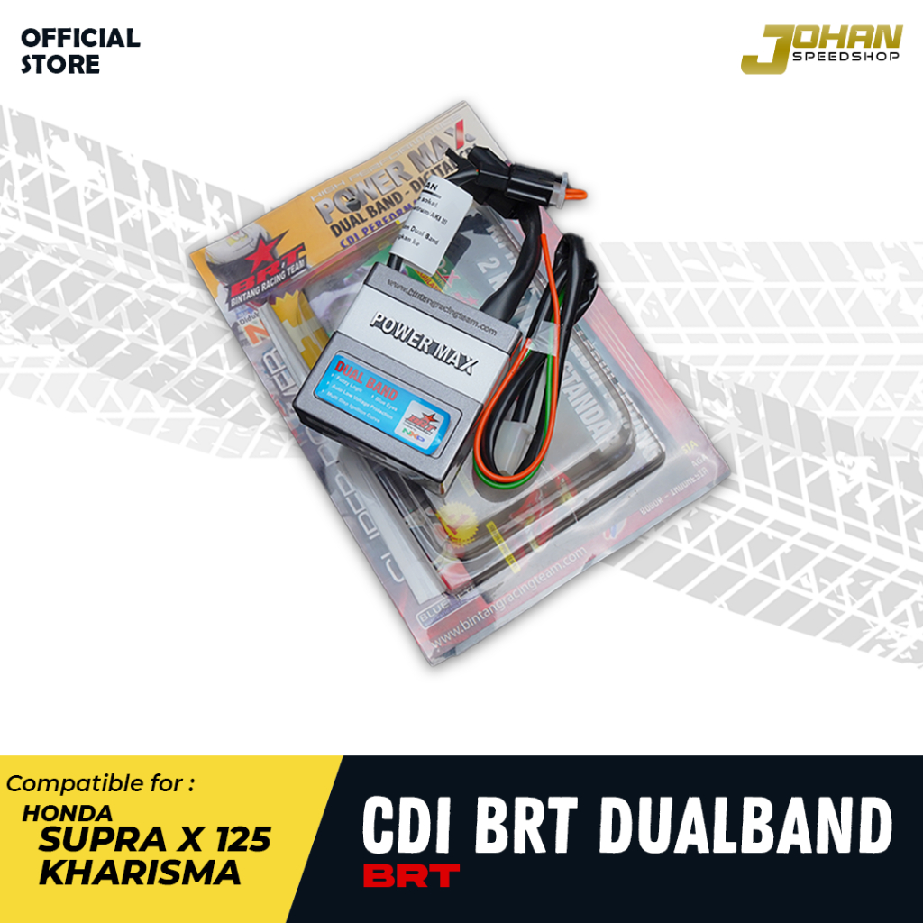 Cdi Brt Racing Supra X 125 Karisma Dualband Johan Garage