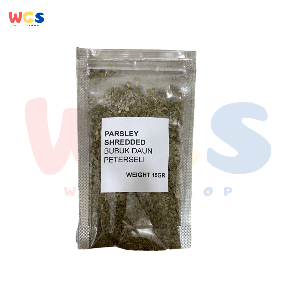 

Parsley Shredded Saporito 20 gr - Bubuk Daun Peterseli