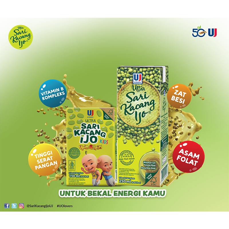 

Ultra Jaya Sari Kacang Hijau - All Varian [GOJEK/GRAB]