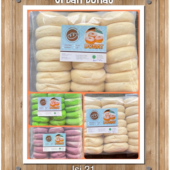 

88 Donat Isi 21 Urban Donat Frozen Donut